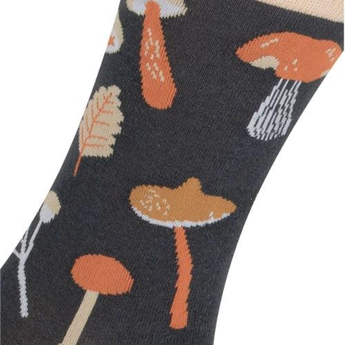 Meias Kylie Crazy cogumelos - Rarassocks