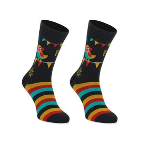 Meias Kylie Crazy Coruja - Rarassocks