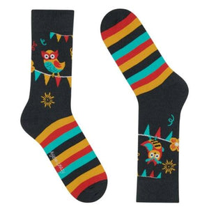 Meias Kylie Crazy Coruja - Rarassocks