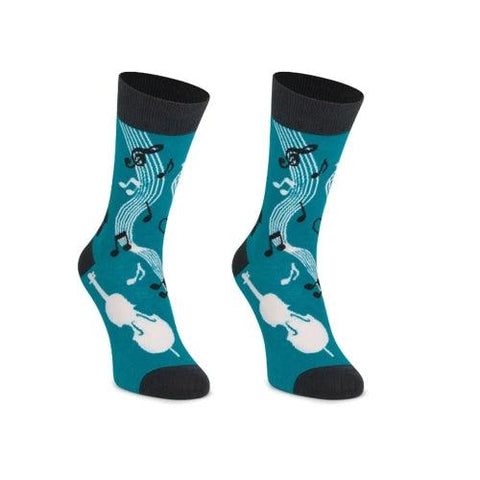 Meias Kylie Crazy Música - Rarassocks