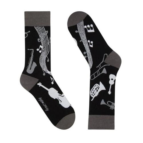 Meias Kylie Crazy Música - Rarassocks