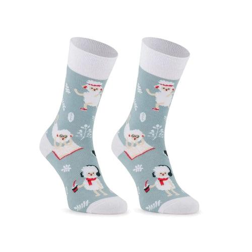 Meias Kylie Crazy Ovelhas - Rarassocks