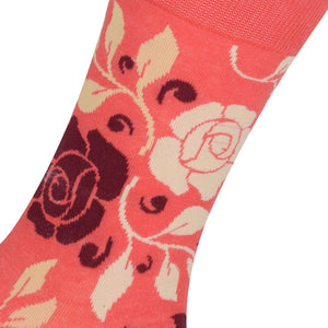 Meias Kylie Crazy Rosas - Rarassocks