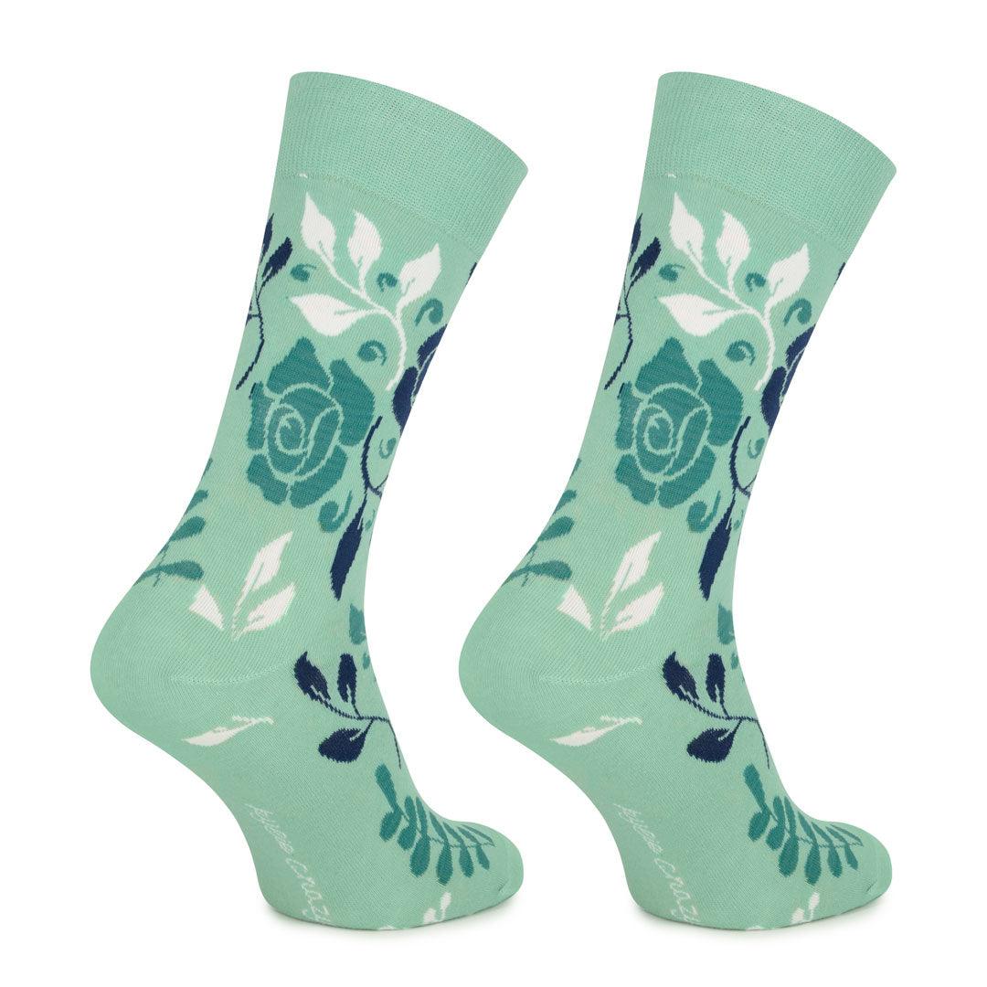 Meias Kylie Crazy Rosas - Rarassocks