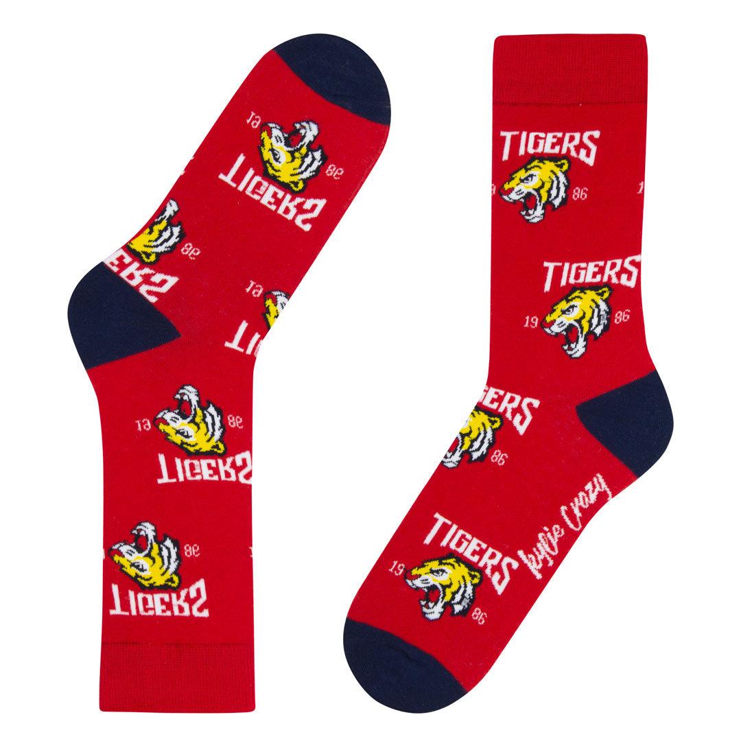 Meias Kylie Crazy Tigers - Rarassocks