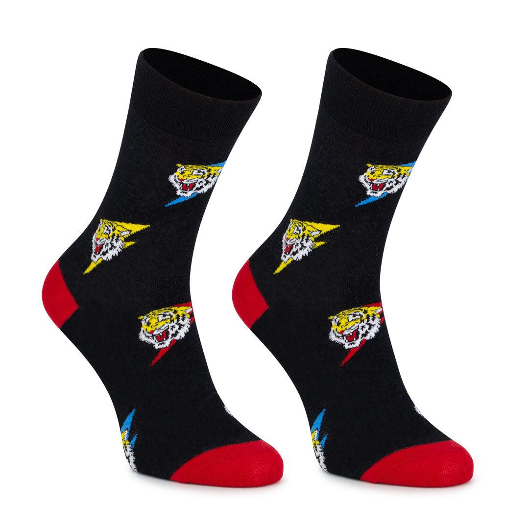 Meias Kylie Crazy Tigers - Rarassocks