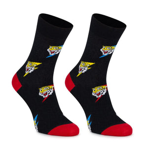 Meias Kylie Crazy Tigers - Rarassocks