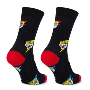 Meias Kylie Crazy Tigers - Rarassocks