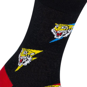 Meias Kylie Crazy Tigers - Rarassocks
