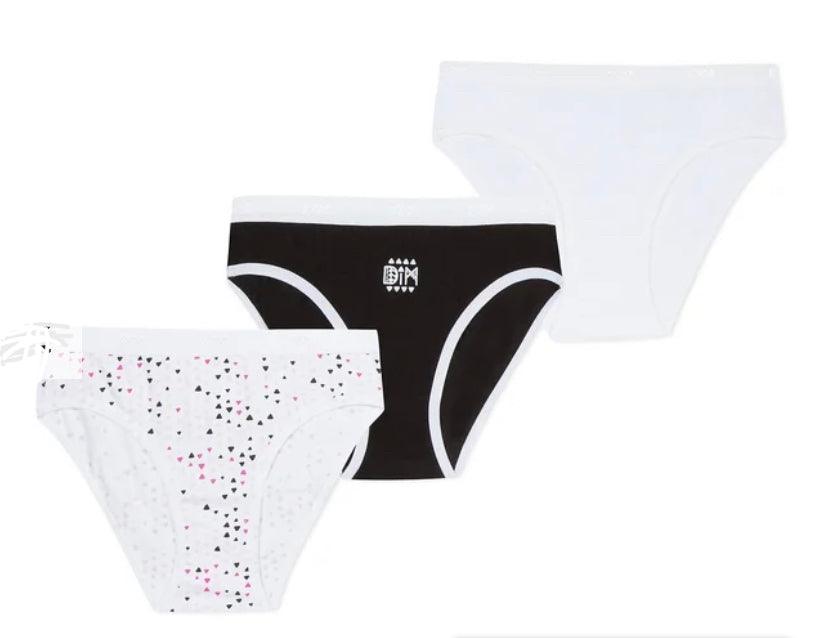 Pack 3 cuecas Menina Les Pockets - Rarassocks