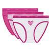 Pack 3 Cuecas tipo Slip Menina - Rarassocks