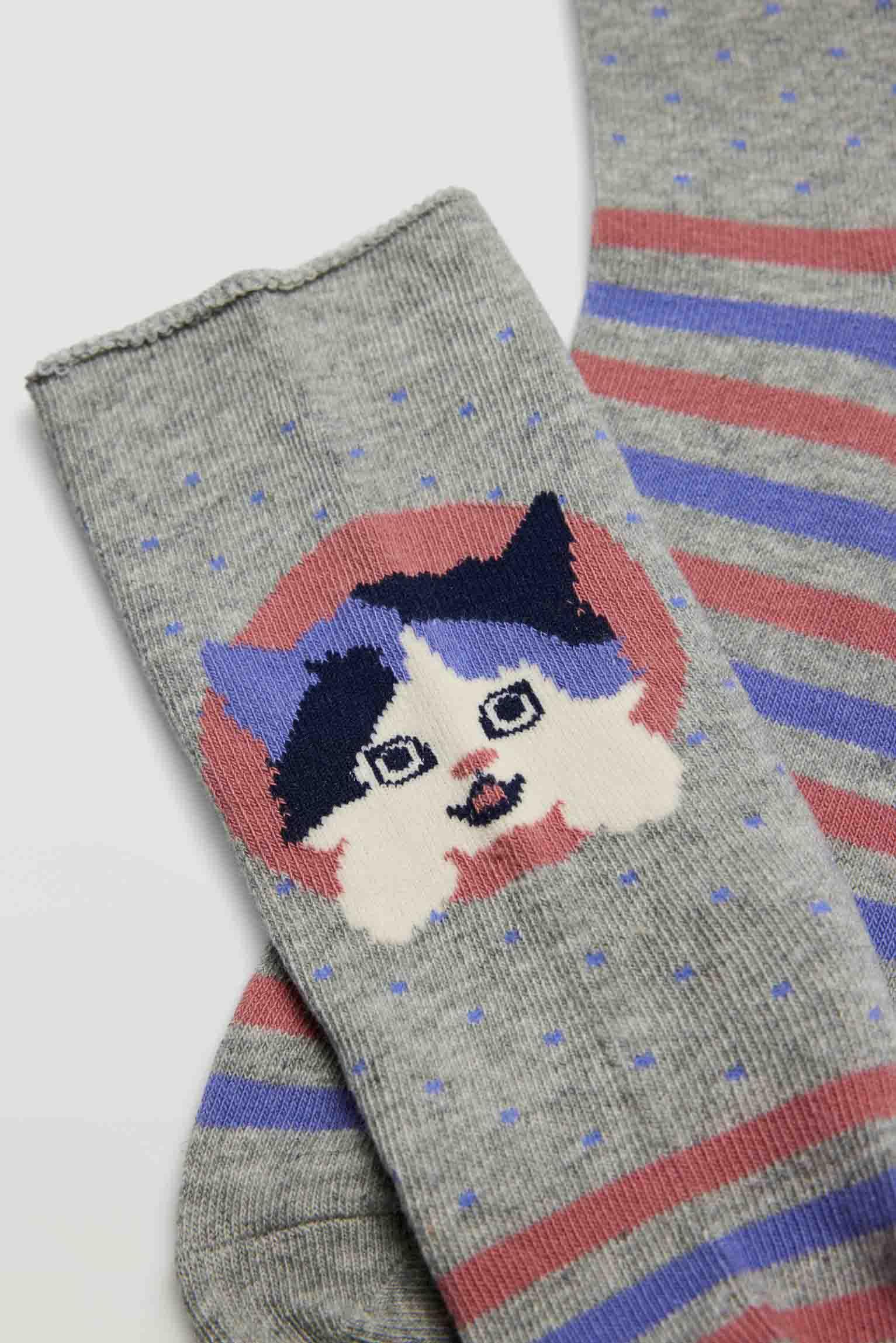 Pack 4 pares Meias sem punho - Rarassocks