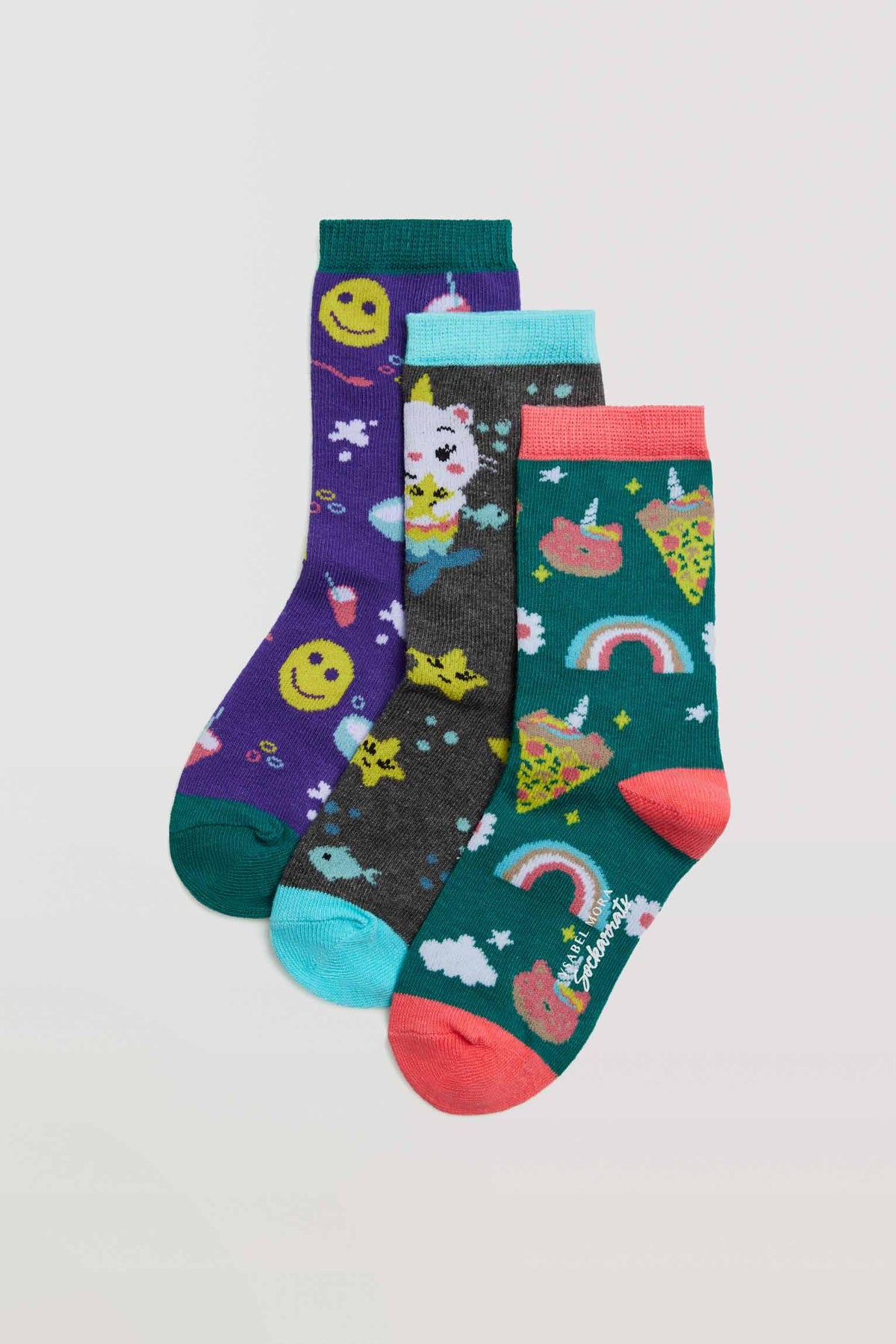 Pack de 3 meias para crianças - Rarassocks