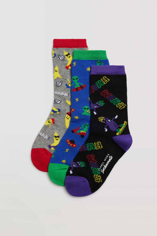 Pack de 3 Meias - Rarassocks