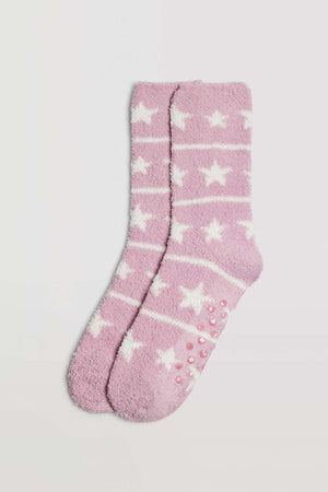 Pack de 3 pares de meias de flanela antiderrapantes - Rarassocks