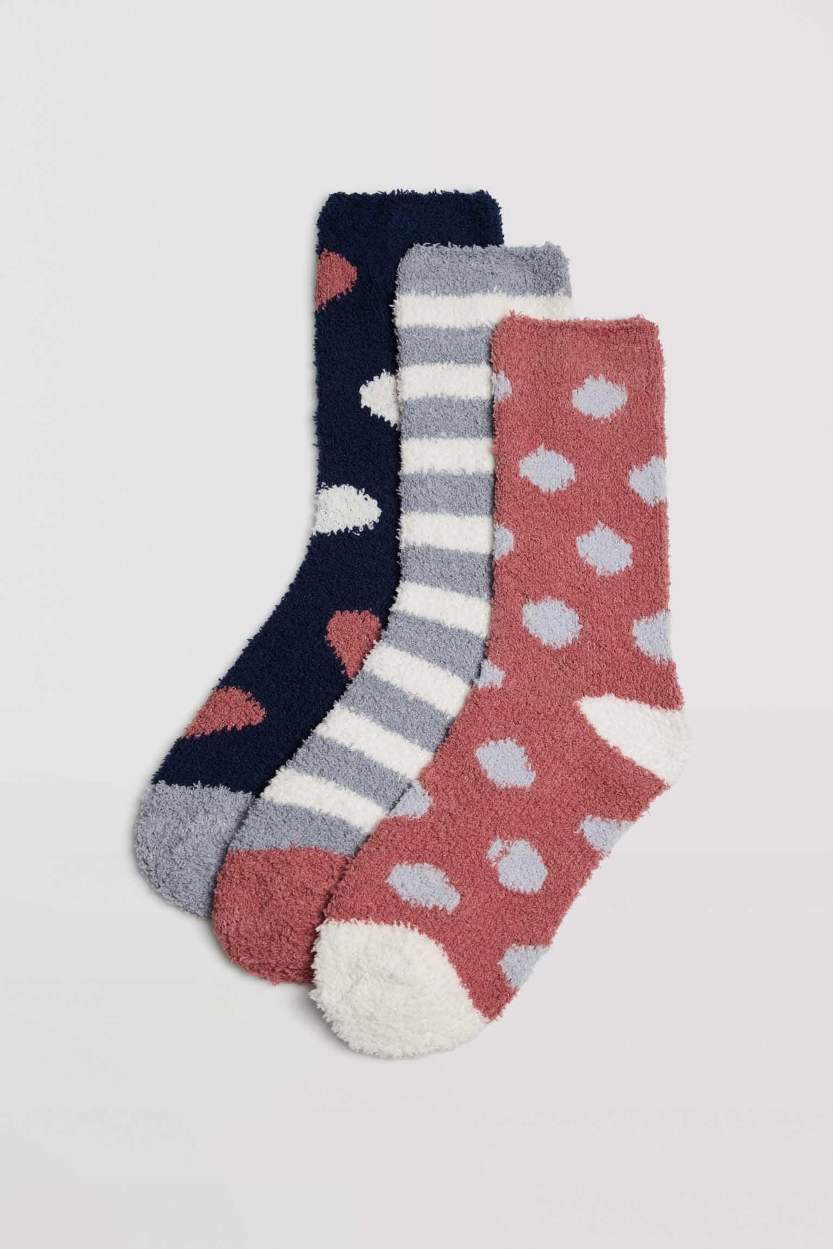 Pack de 3 pares de meias de flanela - Rarassocks