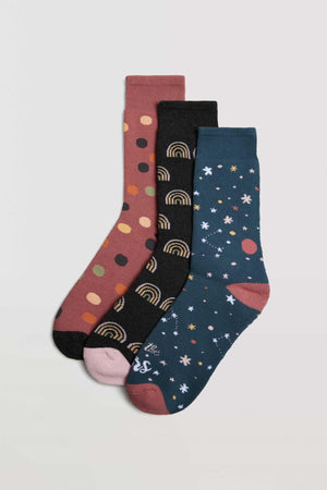 Pack de 3 pares de meias térmicas - Rarassocks