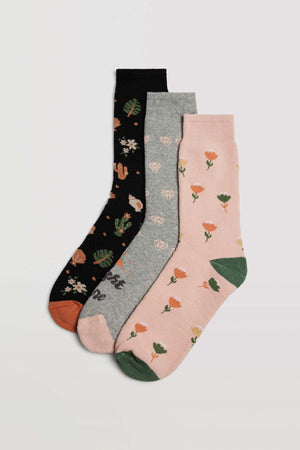 Pack de 3 pares de meias térmicas - Rarassocks