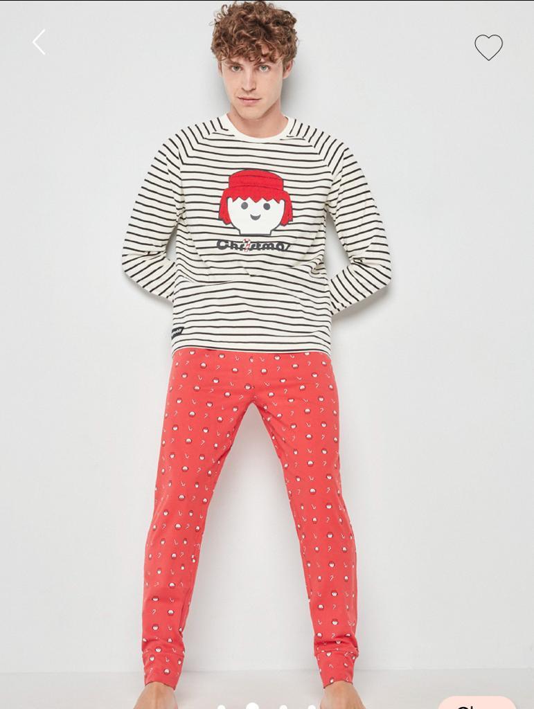 Pijama Homem Algodão Playmobil - Rarassocks