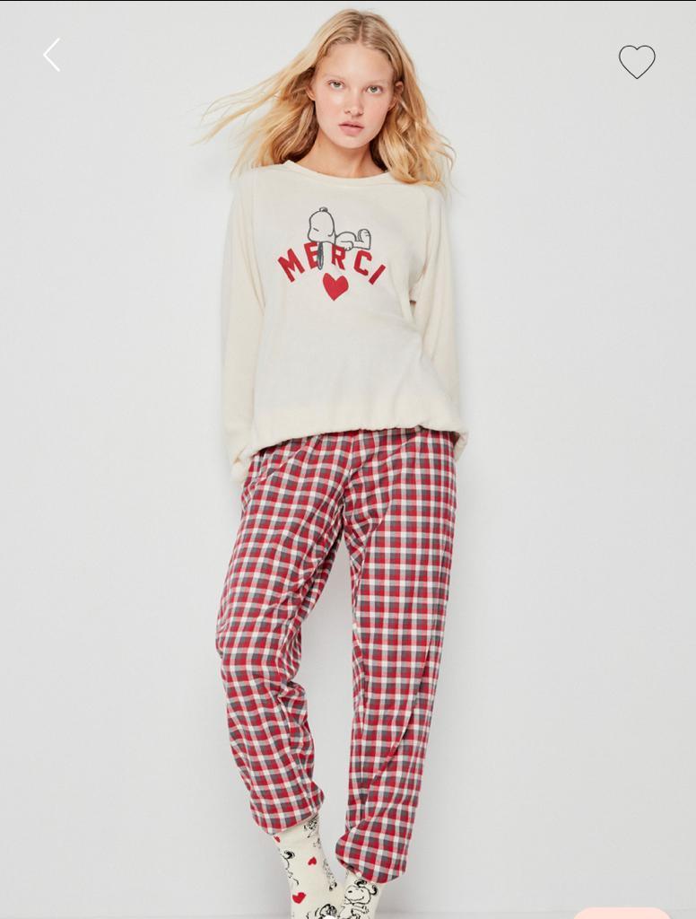 Pijama Polar de Senhora Snoopy - Rarassocks