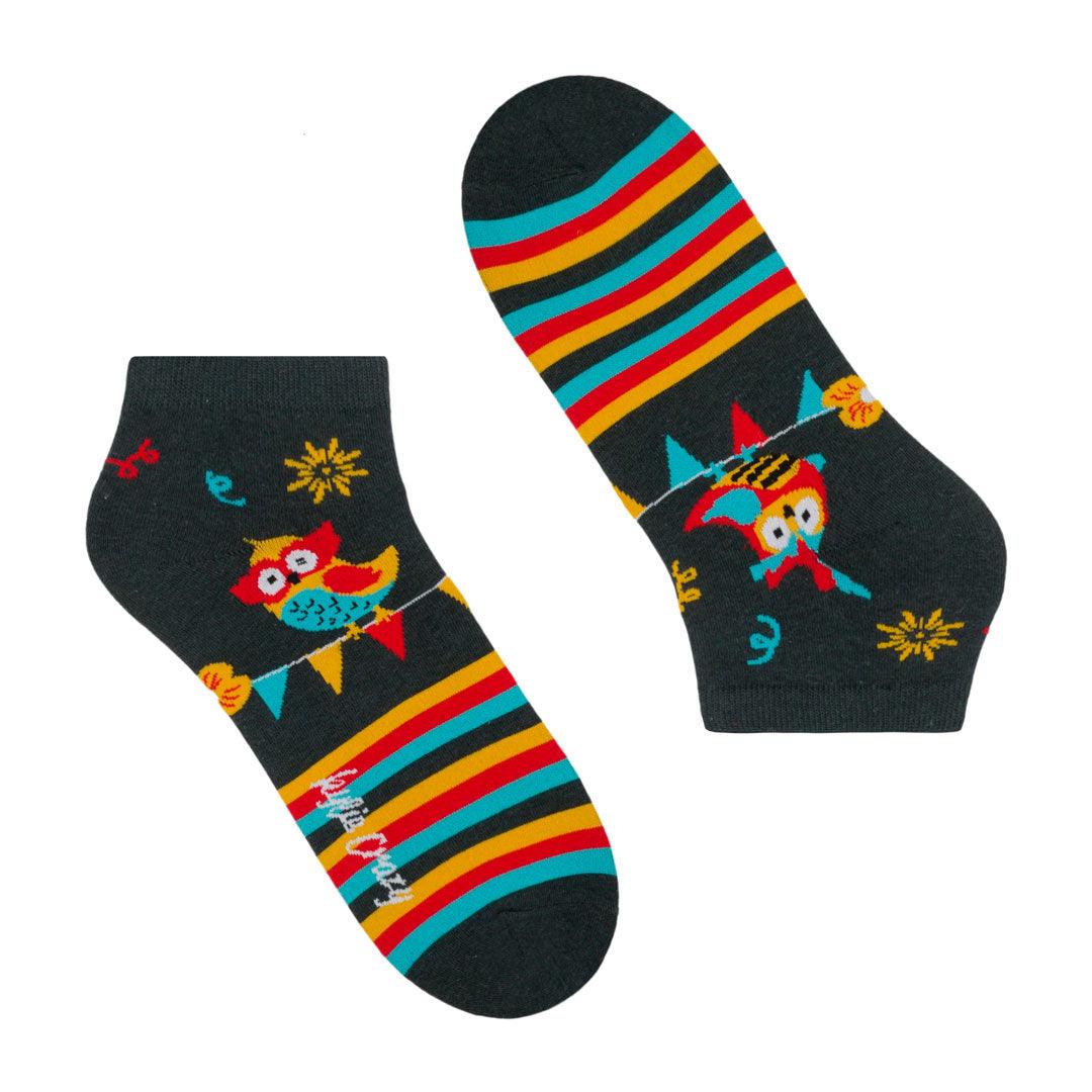 Soquete Coruja Kylie Crazy - Rarassocks