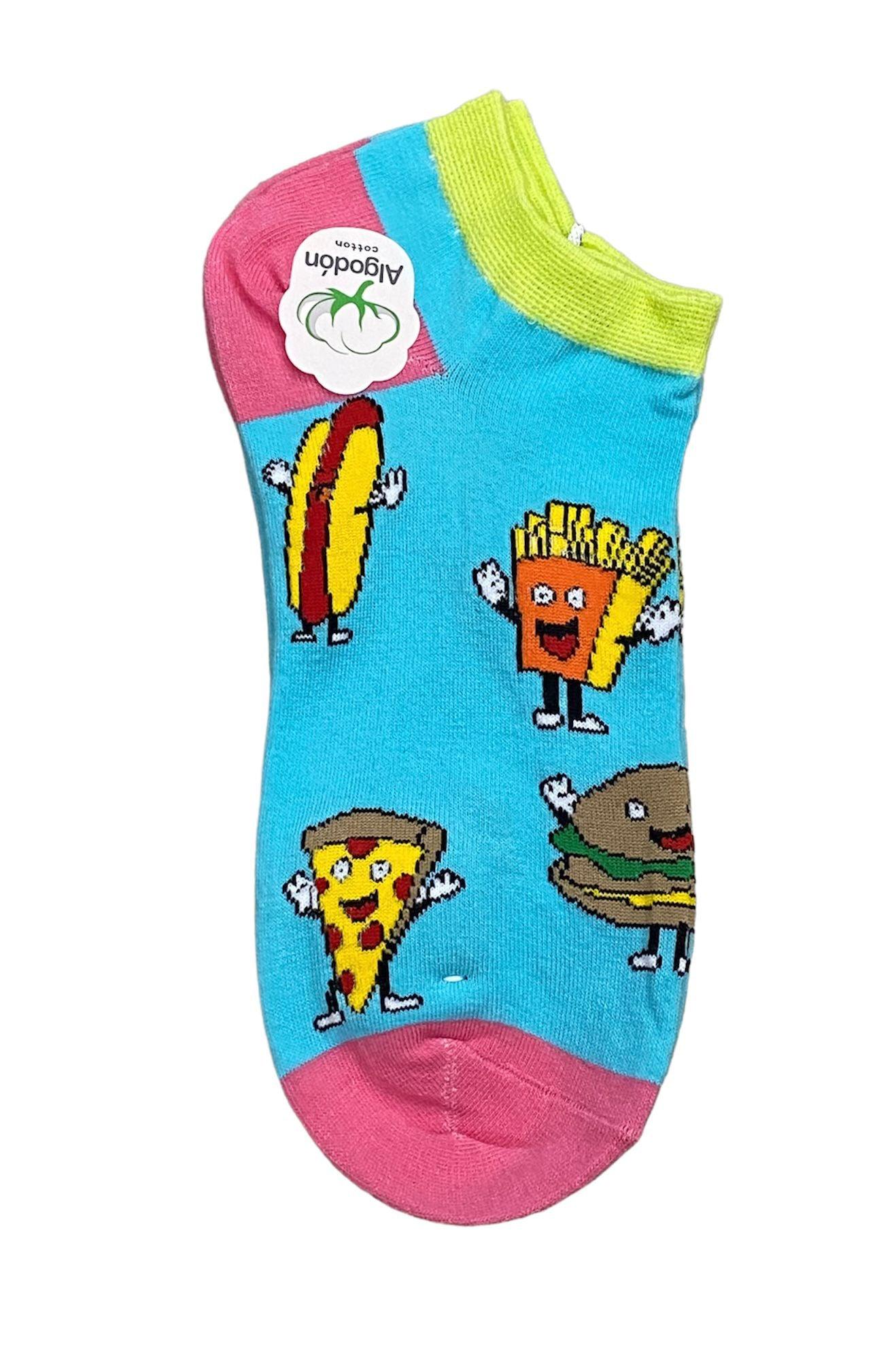 Soquete Fast Food Kylie Crazy - Rarassocks