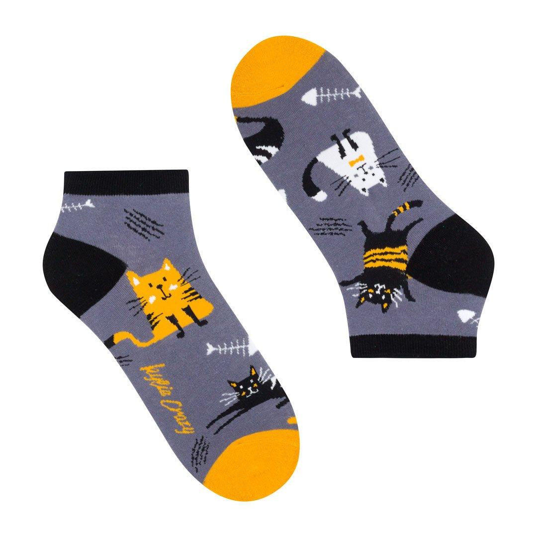 Soquete Gatos Kylie Crazy - Rarassocks