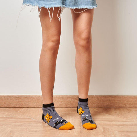 Soquete Gatos Kylie Crazy - Rarassocks