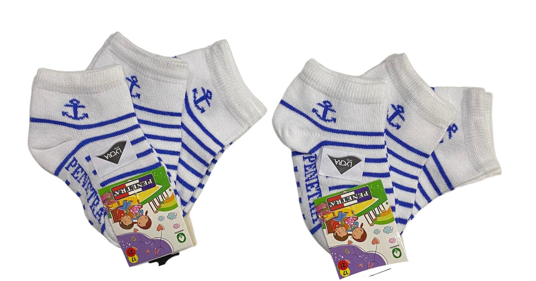 Soquetes Criança, Algodão 6 Pares - Rarassocks