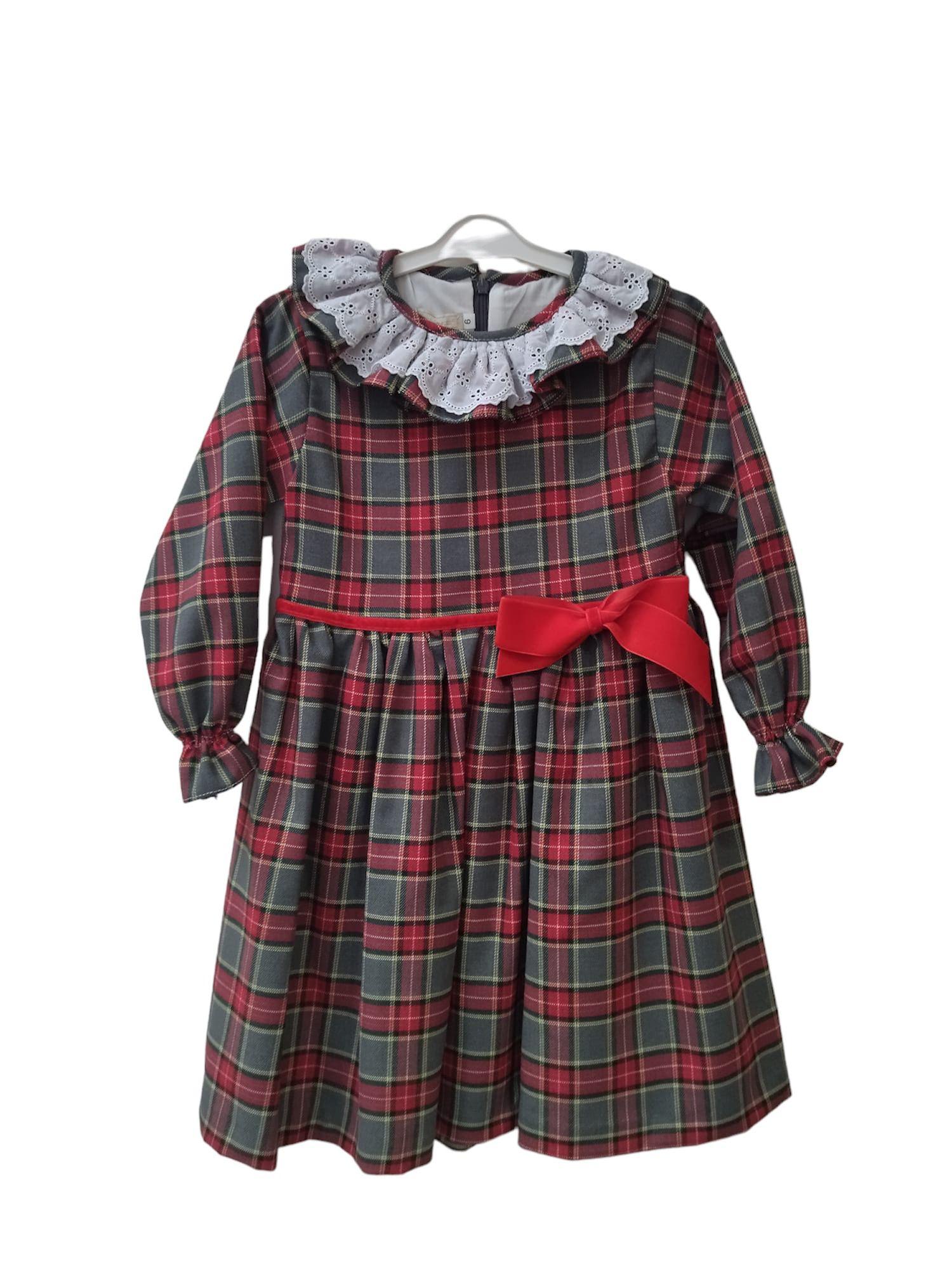 Vestido criança xadrez - Rarassocks